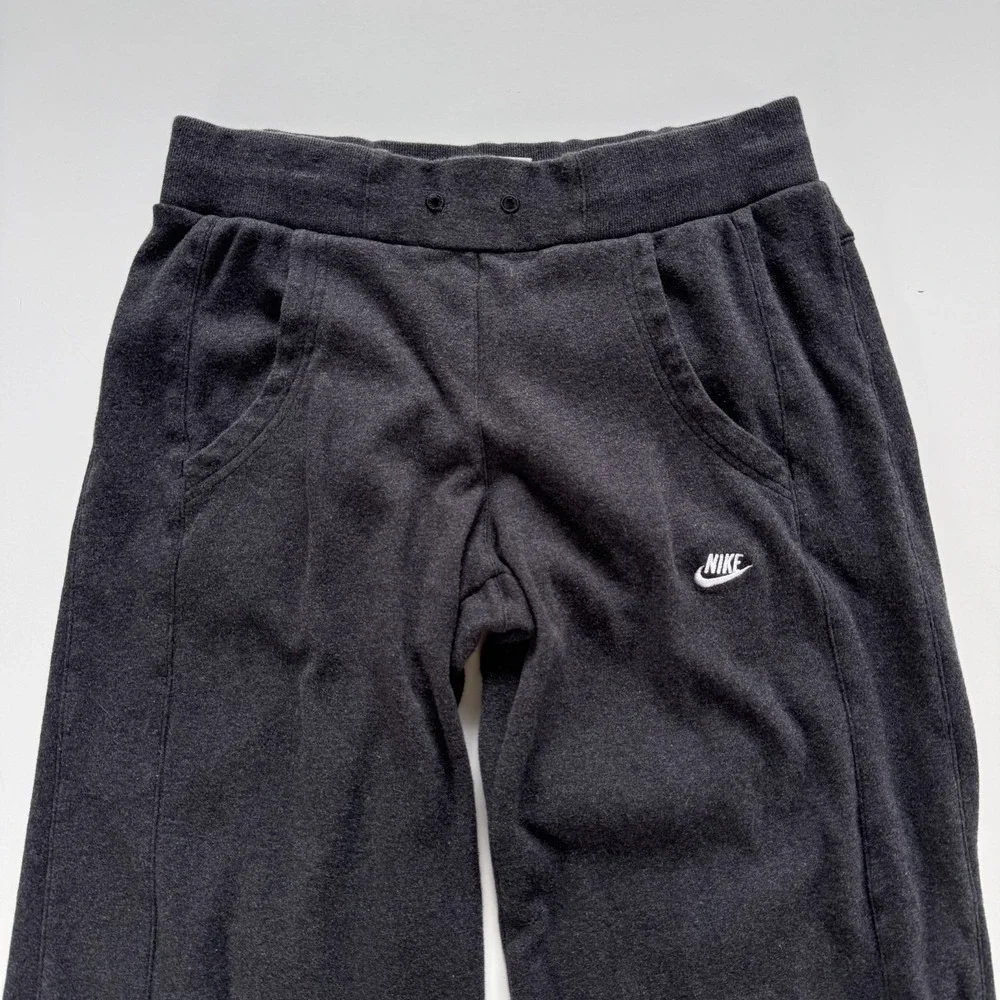 Y2K NIKE Sportswear Relaxed Lounge Pant Womens Medium (8-10) Gray Relaxed Baggy‎